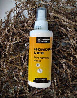 Experience in the use of spray Hondrolife