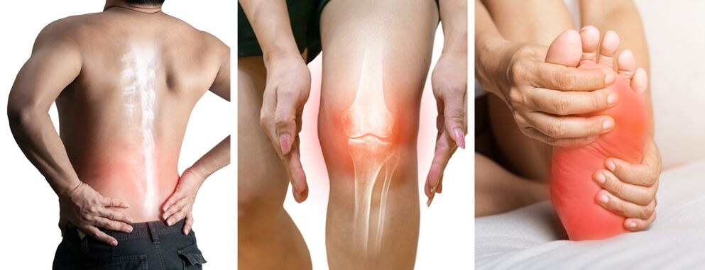 Pain treatment in Hondrolife joints